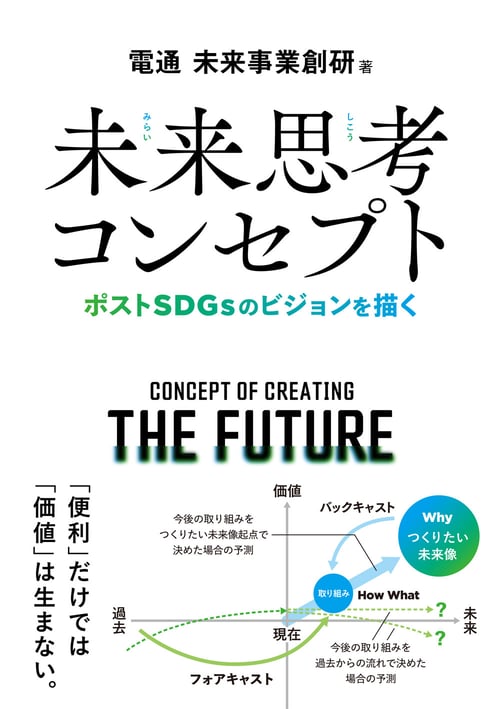 電通 未来事業総研著 未来志向コンセプト ポストSDGsのビジョンを描く