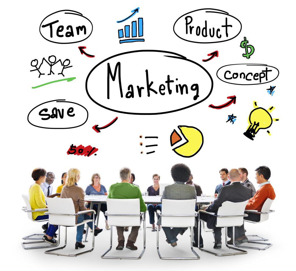 Marketing Strategy Team Business Commercial Advertising Concept
